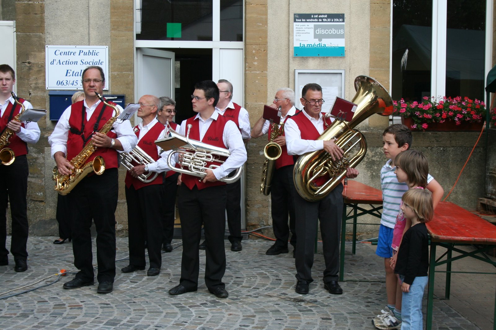 ETALLE, Concert Fête Nationale