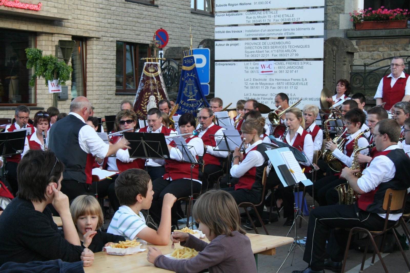 ETALLE, Concert Fête Nationale