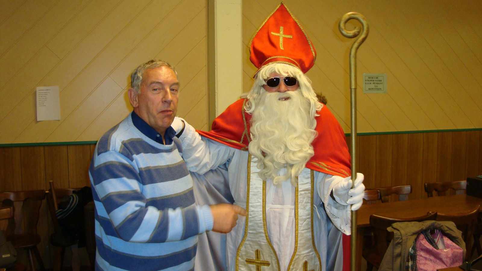 ETALLE,  Visite de Saint Nicolas