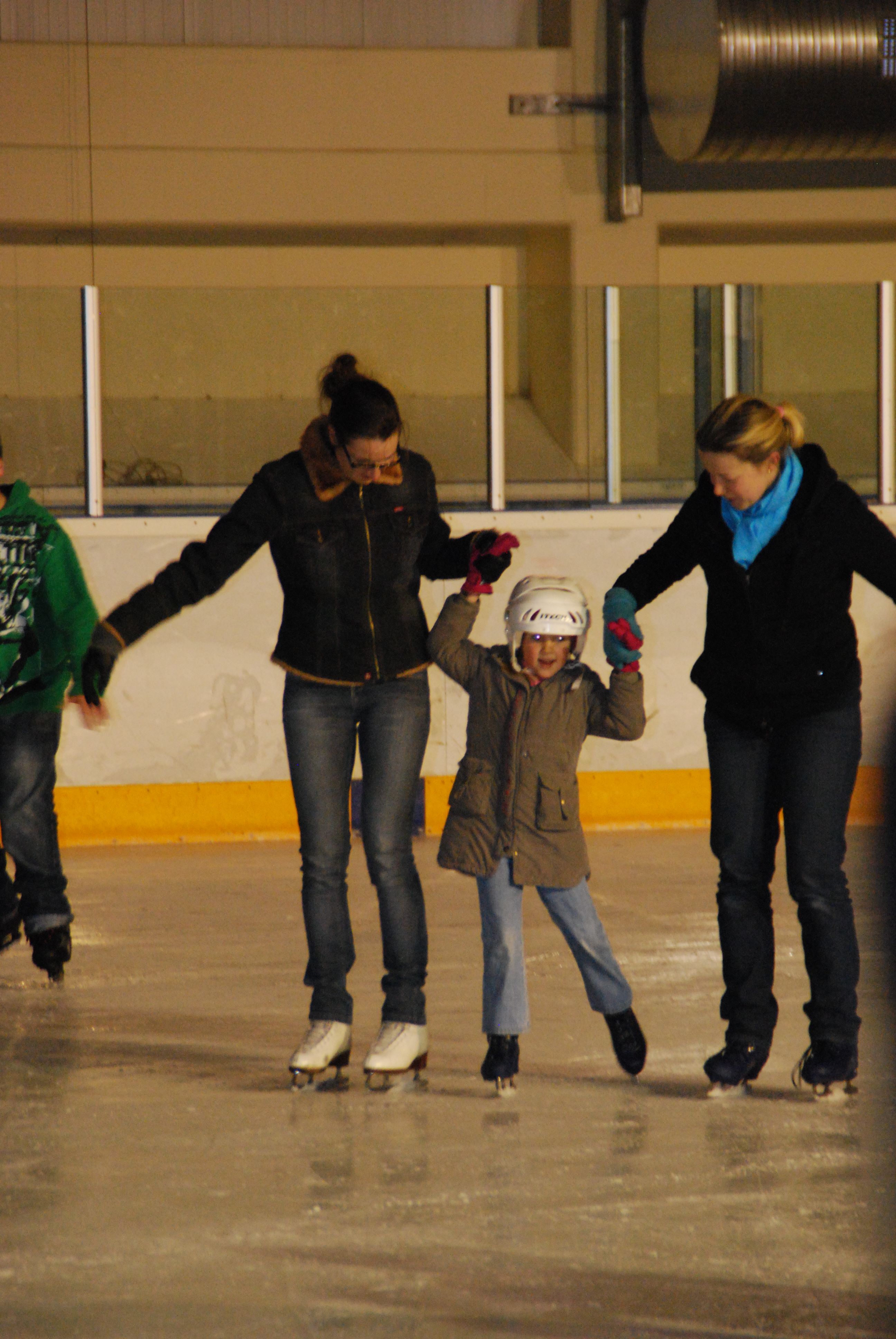 LUXEMBOURG,  Soirée patinoire