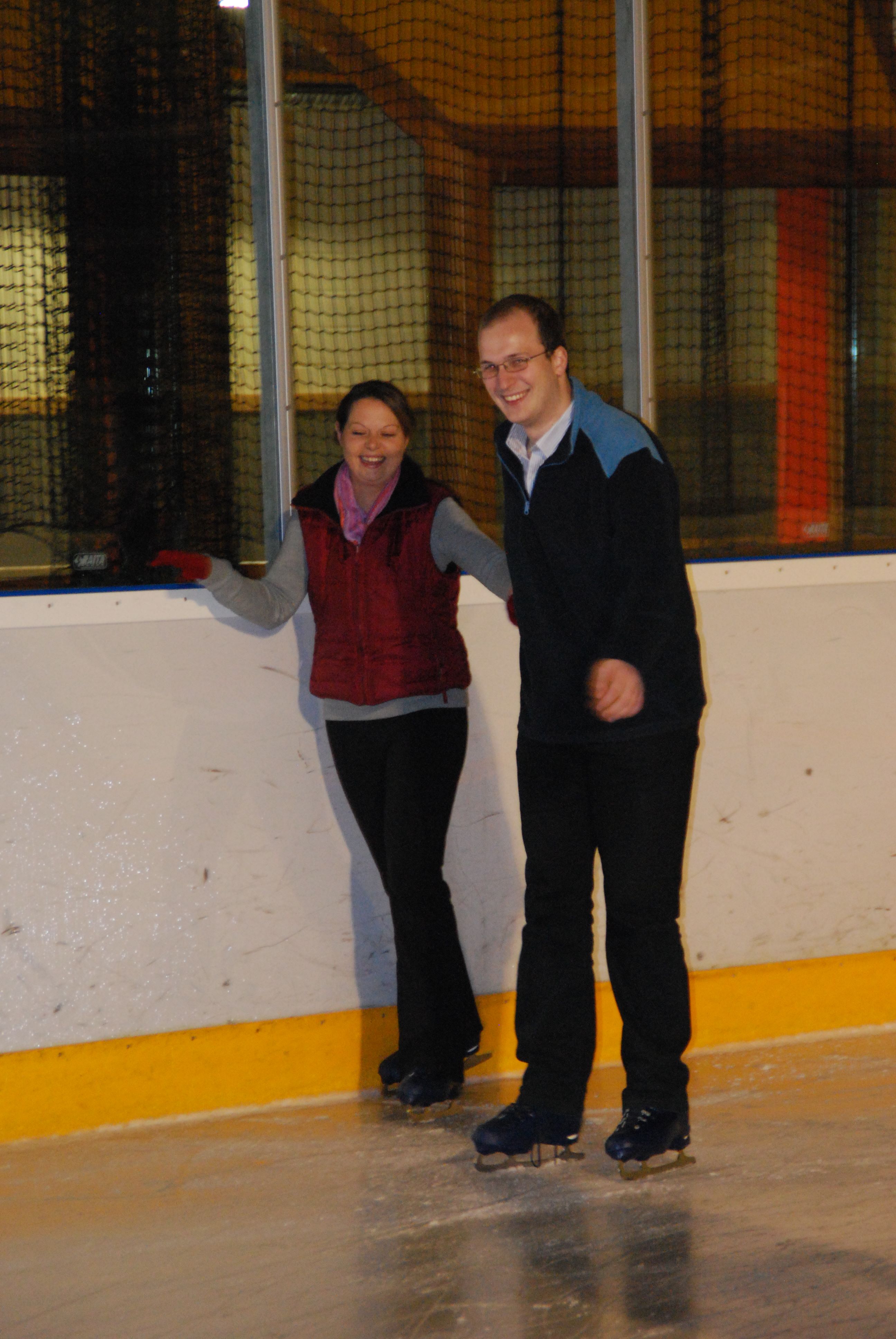 LUXEMBOURG,  Soirée patinoire