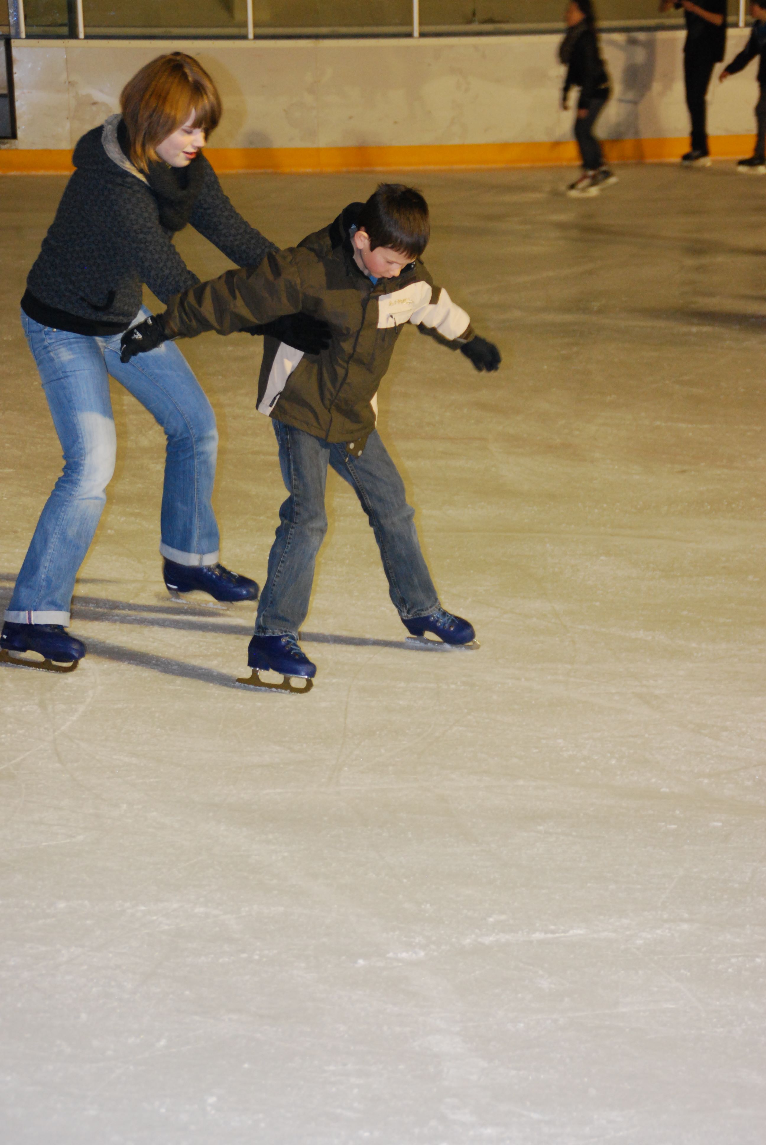 LUXEMBOURG,  Soirée patinoire