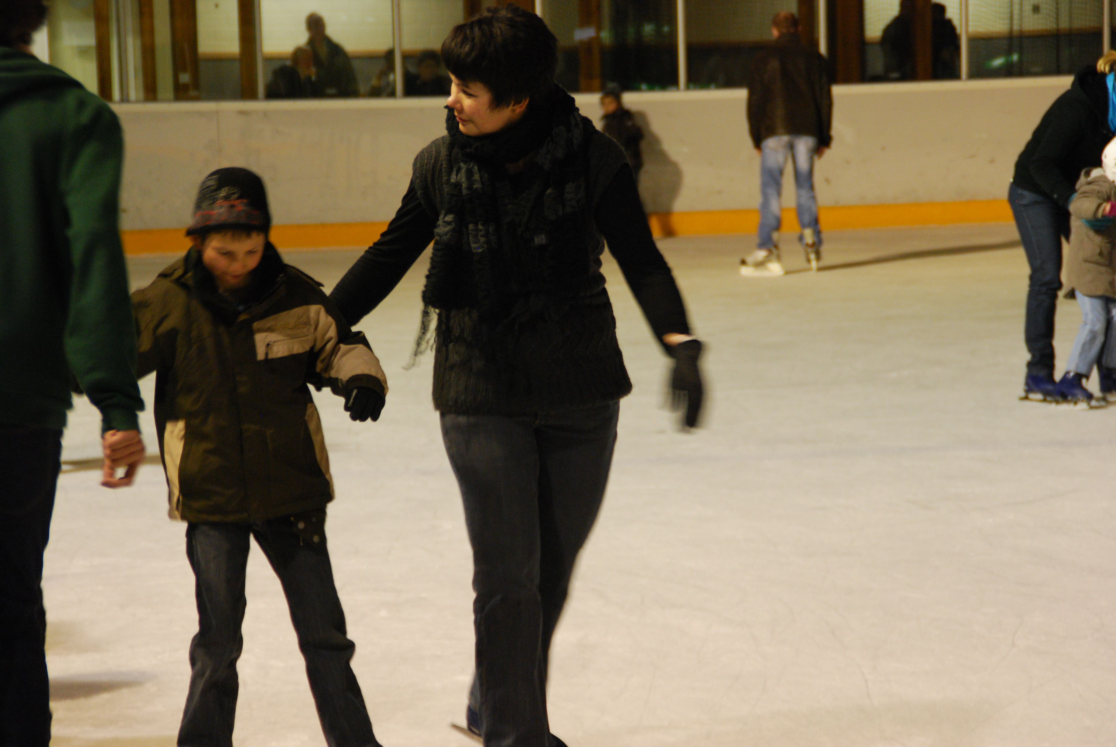 LUXEMBOURG,  Soirée patinoire