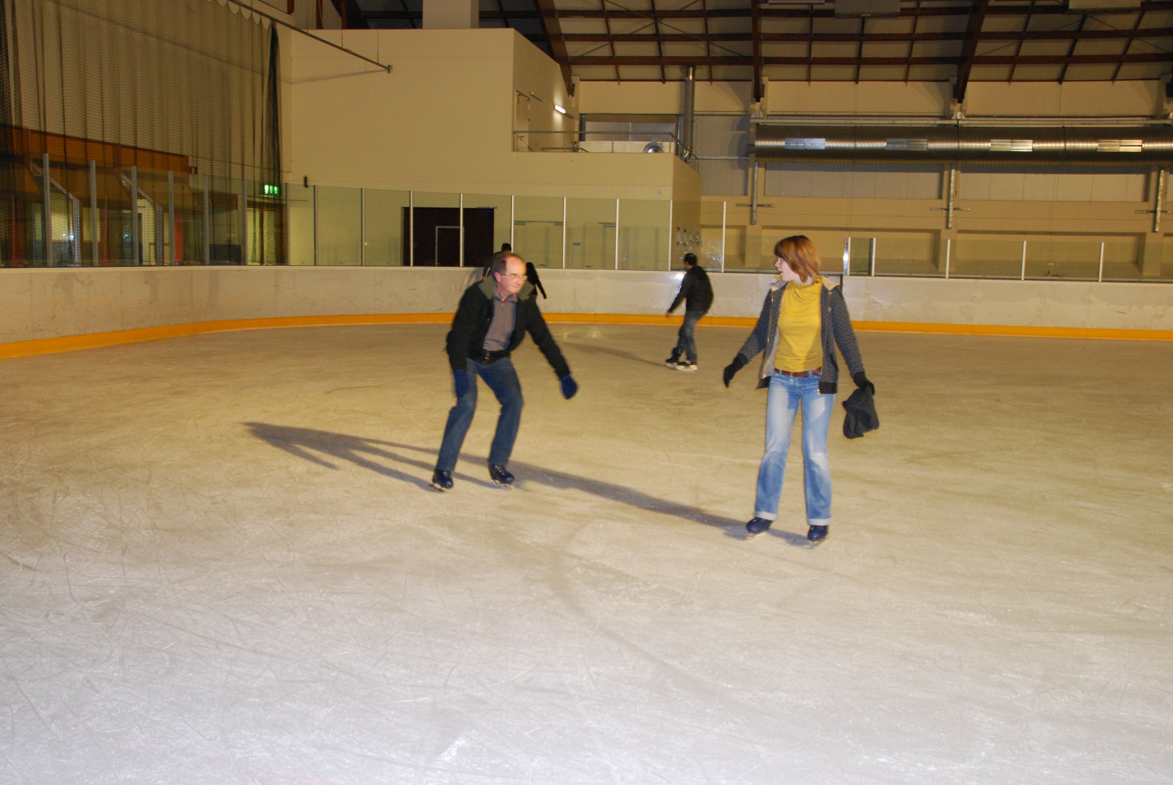 LUXEMBOURG,  Soirée patinoire