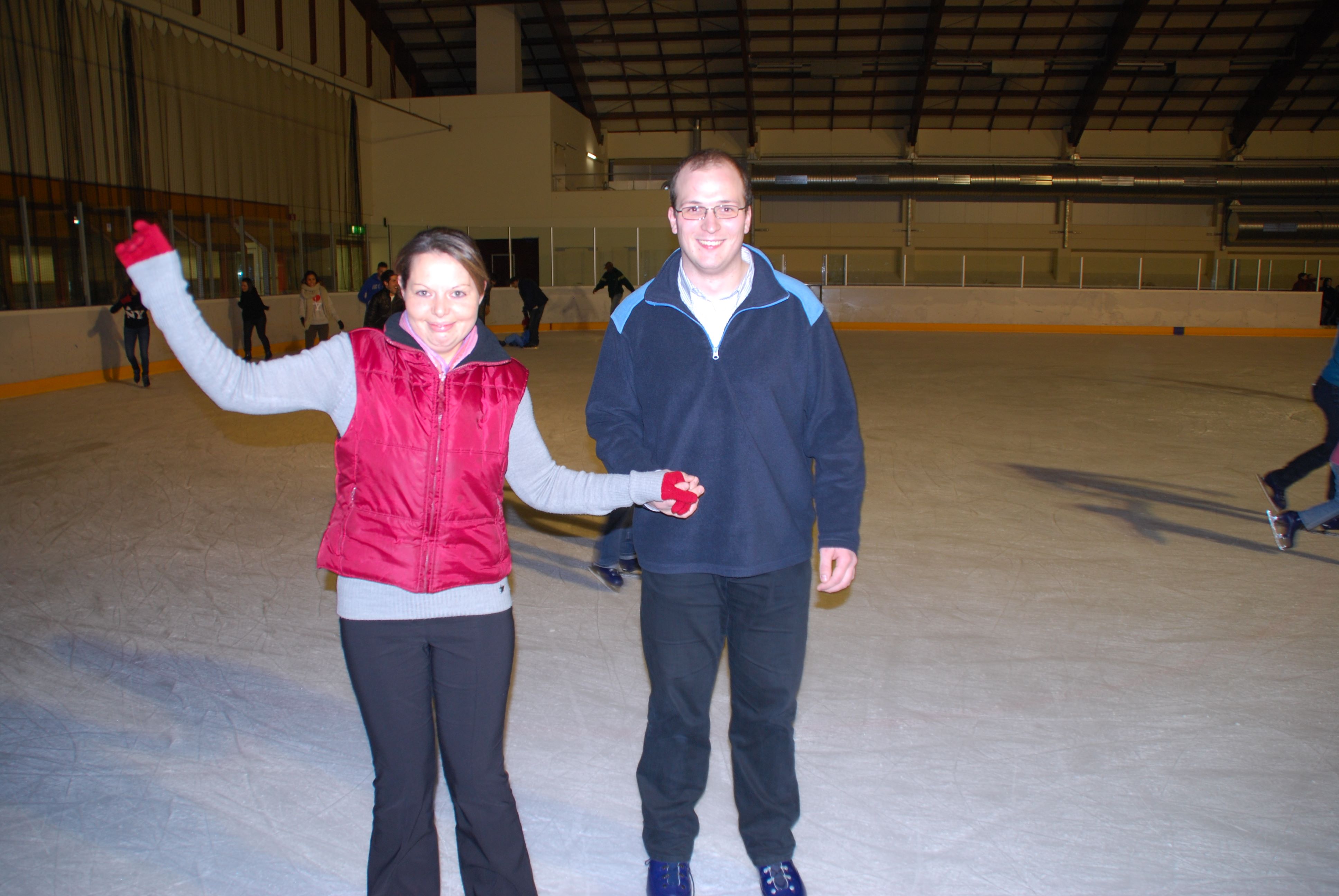 LUXEMBOURG,  Soirée patinoire