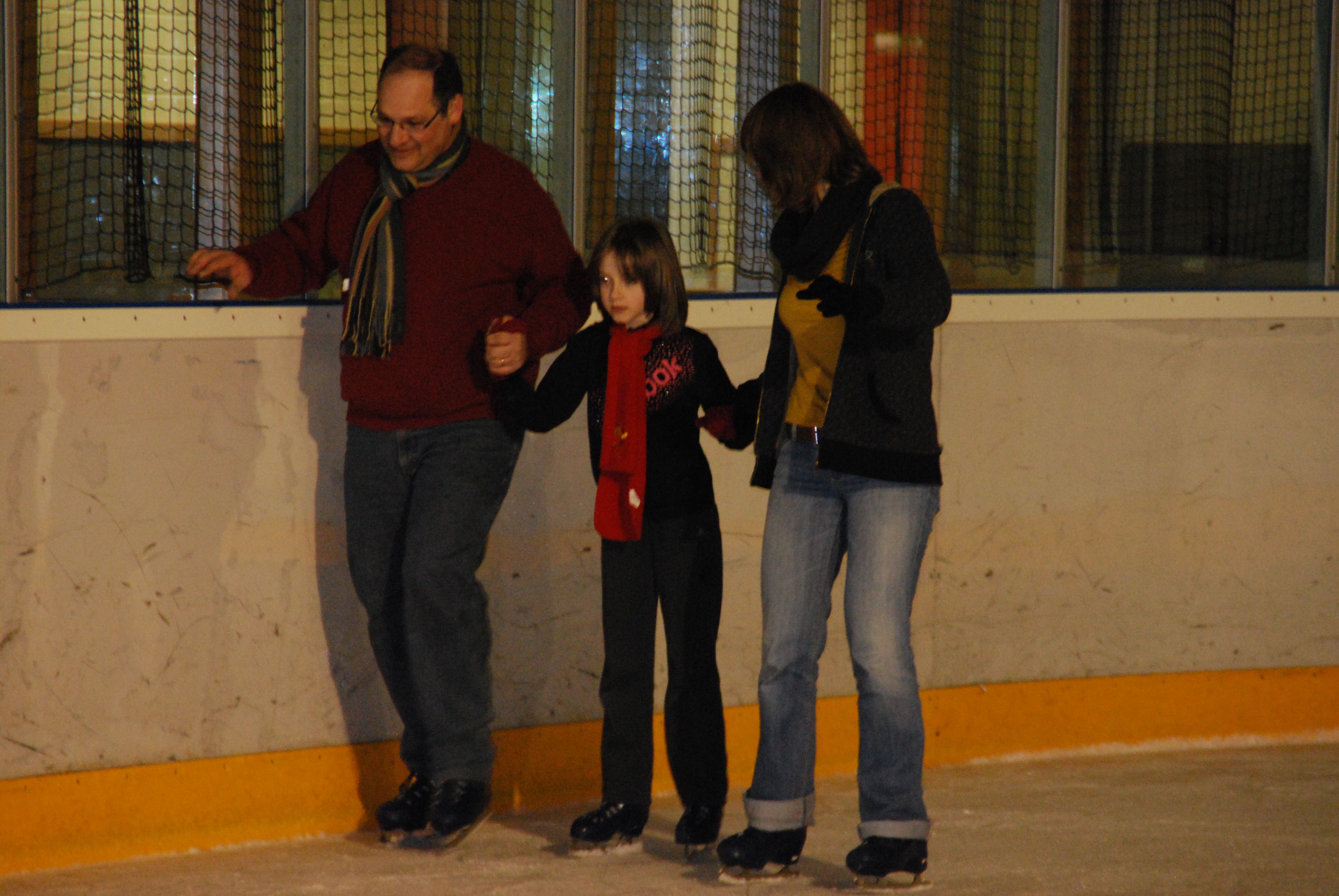 LUXEMBOURG,  Soirée patinoire