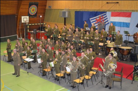 ETALLE,  Concert de la Musique Militaire Luxembourgeoise