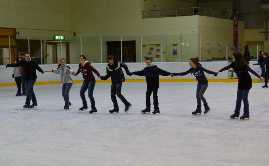 LUXEMBOURG, Soirée patinoire pour les jeunes