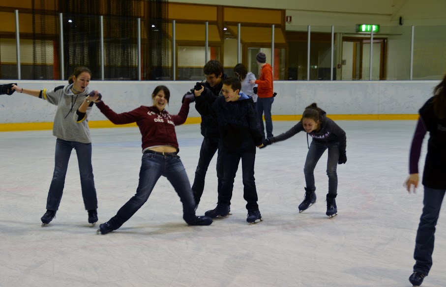 LUXEMBOURG, Soirée patinoire pour les jeunes