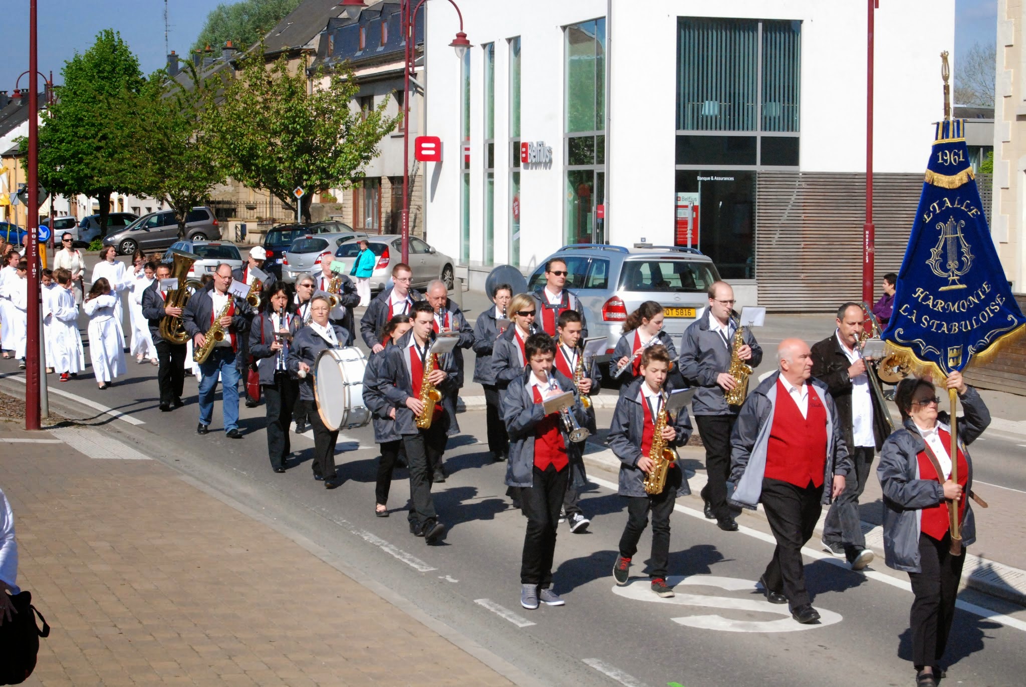  ETALLE,  Défilé des communions