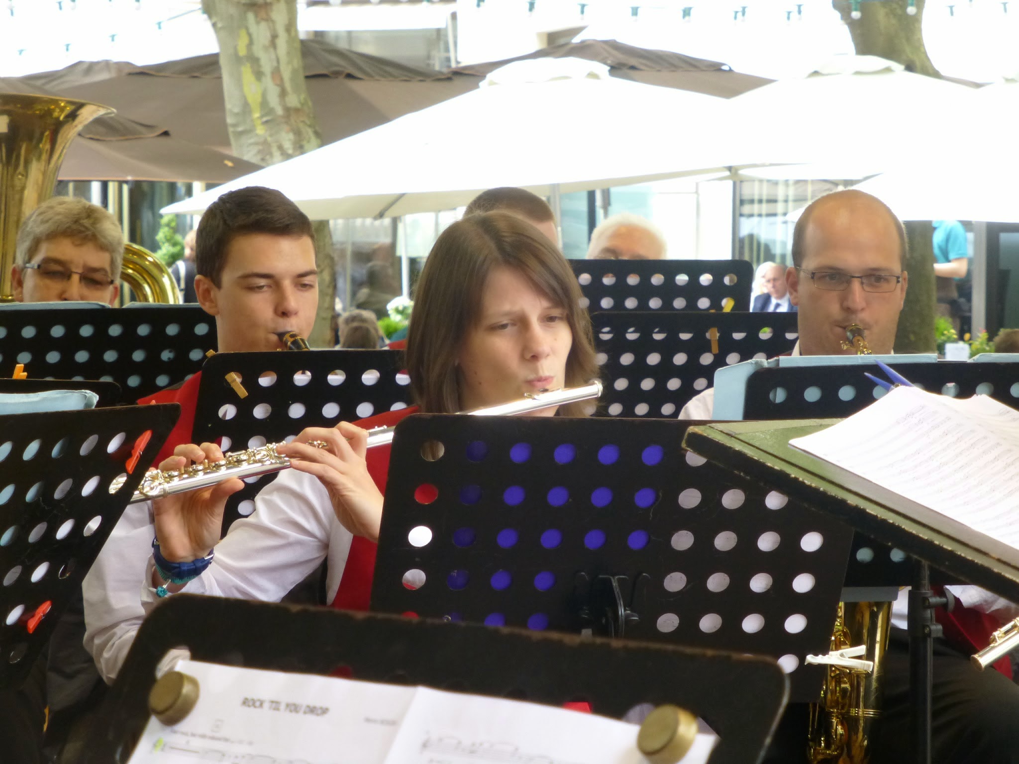 LUXEMBOURG,  Concert (Place d'Armes)