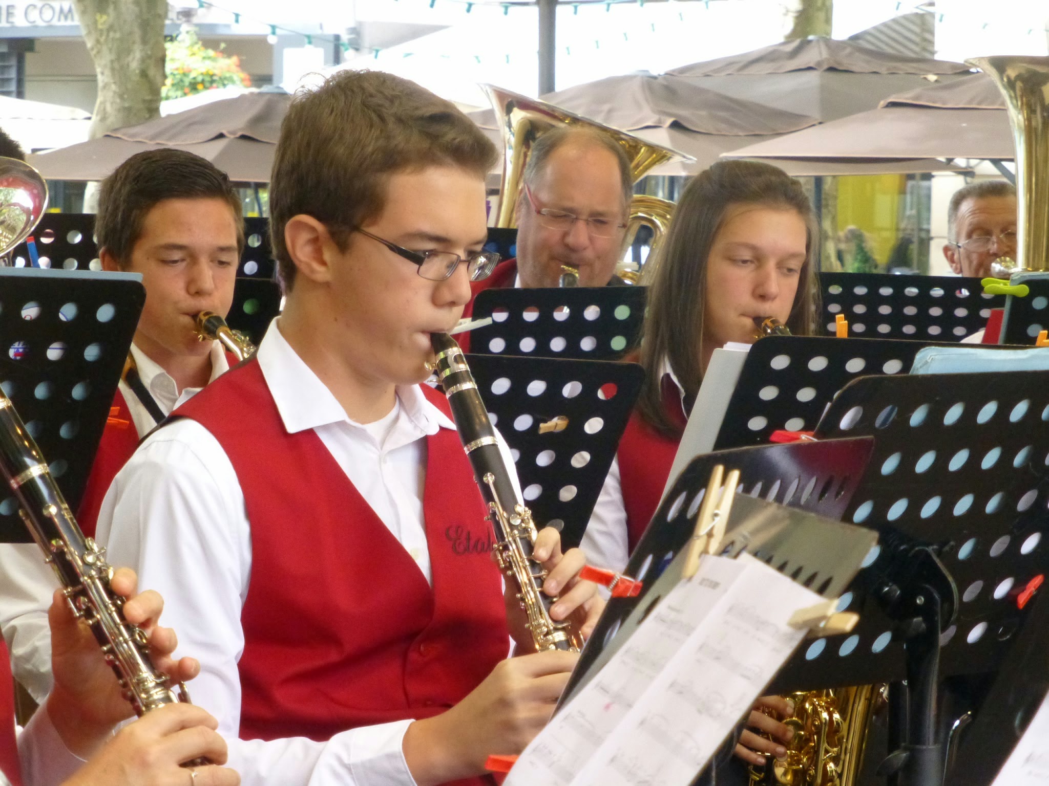 LUXEMBOURG,  Concert (Place d'Armes)