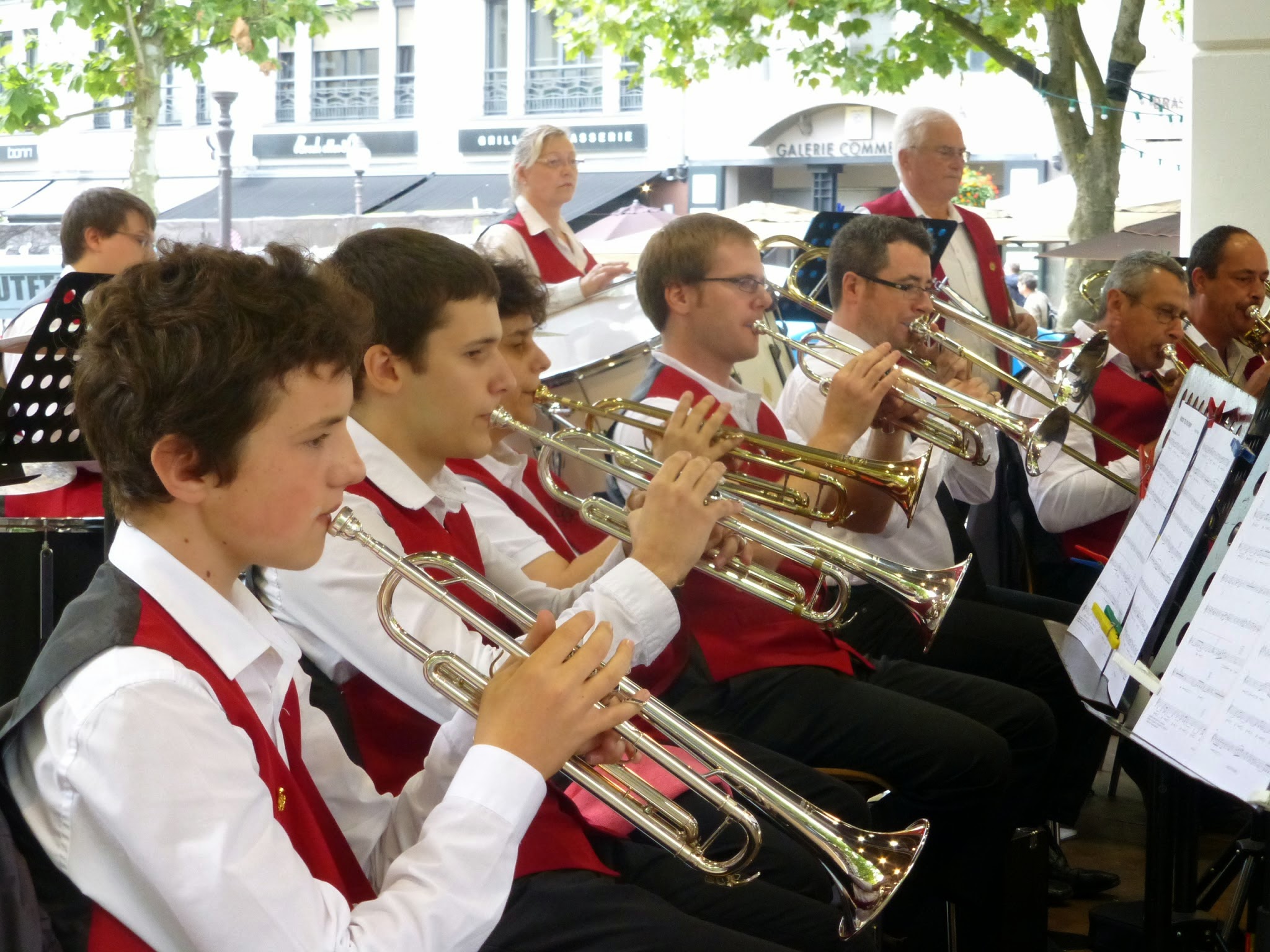 LUXEMBOURG,  Concert (Place d'Armes)