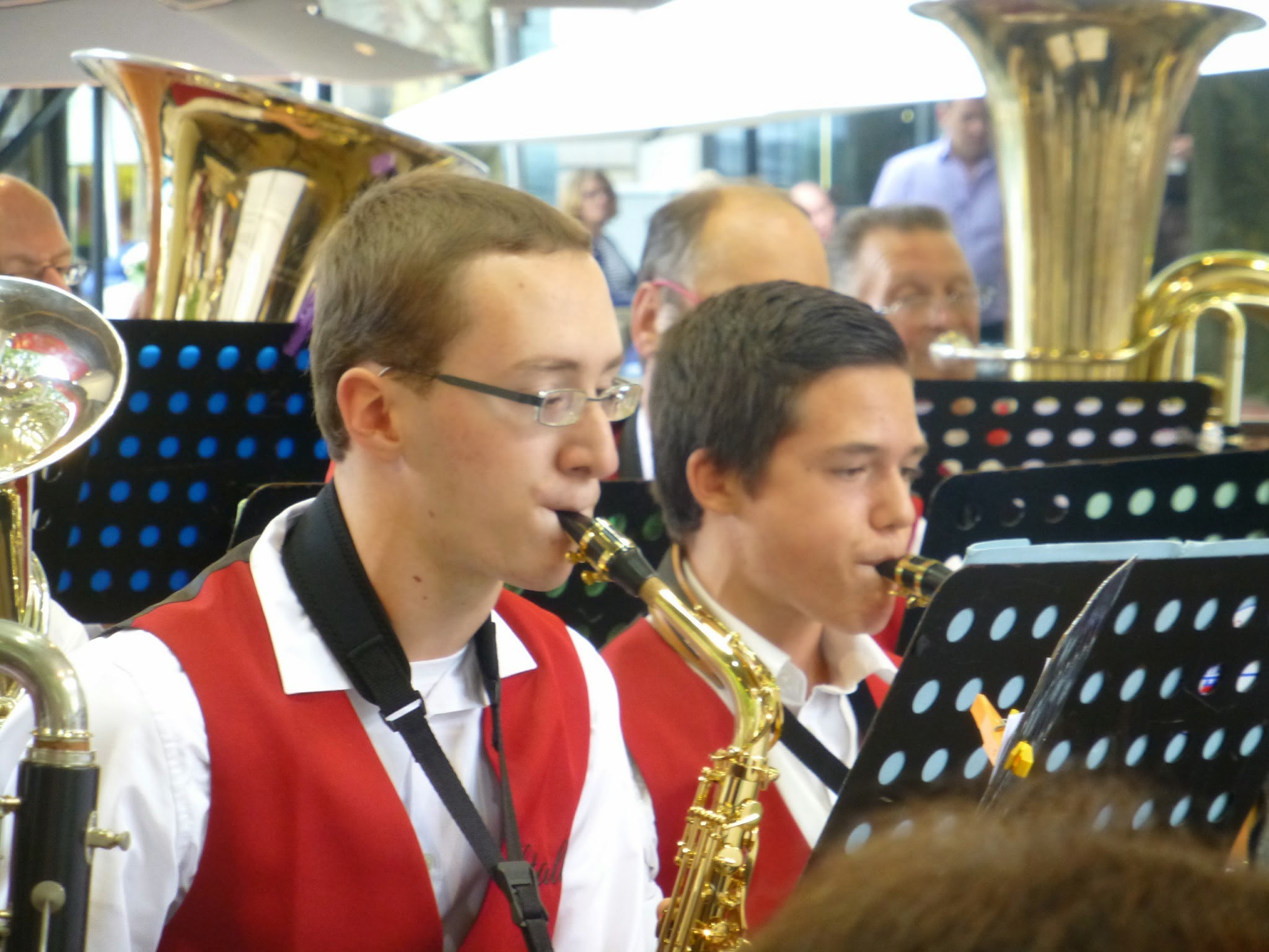 LUXEMBOURG,  Concert (Place d'Armes)