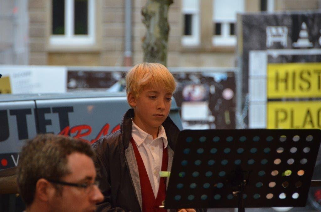 LUXEMBOURG (Place d'Armes),  Concert